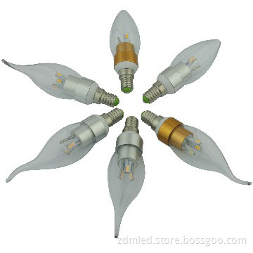 led candle lights lamp high efficiency with 100% guarantee from